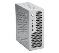 BRIUERG A09 HTPC Mini ITX Gaming PC Chassis Desktop USB3.0 Computer Case Casa Argento