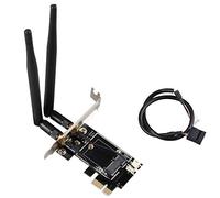 BRIUERG Adattatore per scheda di rete WiFi Bluetooth wireless desktop PCIe a scheda di espansione M.2 Adattatore Wifi M.2 NGFF