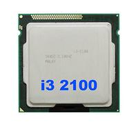 BRIUERG Per Core I3 2100 CPU LGA1155 Processore 3MB Dual Core Desktop CPU per B75 USB Mining Scheda Madre