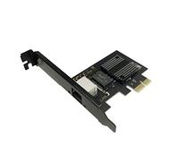 BRIUERG -Scheda di rete Gigabit Ethernet PCI-E 1225-V 10/100/2500Mbps 1Gbps/2.5Gbps RJ45 LAN PCIe Adapter per PC