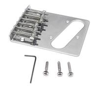 BRIUERG Stile vintage 6 corde sella ponte superiore per chitarra elettrica stile Tele parti di ricambio