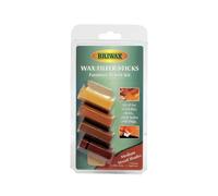 Briwax Filler Sticks Cera Scura, Grigia, Chiara, Media Per Legno (Confezione 4)