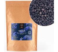 BRIX Bacche di Aronia Liofilizzate | 100% Aronia Essiccata Naturale 155 g | Frutta Disidratata con Fantastico Sapore | Non-OGM, Senza Glutine, Vegano e Vitamine Preservate