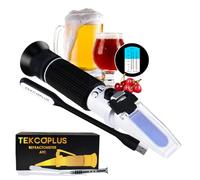 Brix Beer Wort & Wine Rifrattometro ATC Dual Scale 1.000-1.120 & Brix 0-32%