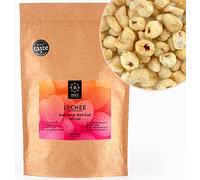 BRIX Litchi Liofilizzato | 100% Litchi Essiccato Naturale 95 g | Frutta Secca con Fantastico Sapore | Non-OGM, Senza Glutine, Vegano e Vitamine Preservate