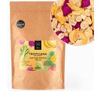 BRIX Tropicana Frutta Secca Mix | 100% Mix Frutta Secca Naturale 140g | Fruit Disidratata | Non-OGM, Senza Glutine, Vegano e Vitamine Preservate