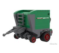 Brixies Plus Fendt Rotana F - Kit per pressa per balle cilindriche 1:32
