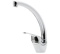 RUBINETTO MISCELATORE BRIXO TIRRENO 40 LAVELLO CANNA ALTA IN OTTONE CROMATO