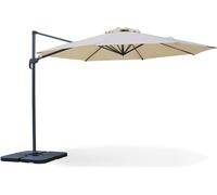 Ombrellone alluminio decentrato premium d.350 arredo giardino piscina - Fraschet