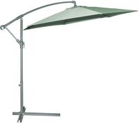Brixo Ombrellone da Giardino Decentrato 3x3 mt Alluminio Verde Latve300