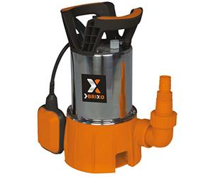 BRIXO Pompa ELETTROPOMPA SOMMERSA A Immersione 8MT Under Black ACQUE SPORCHE - 750W -