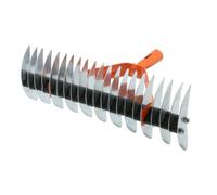Rastrello aeratori brixo 32 denti in acciaio giardino foglie prato FR 292160