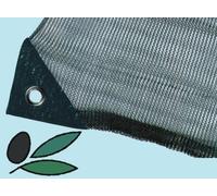 Brixo Telo Rete Raccolta Olive Antispina 12x12 m con Apertura Centrale e Angoli Rinforzati