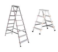 Brixo Scala Alluminio a Libretto 6 Gradini Altezza 123 cm Peso 150 Kg EN131/6