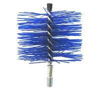 BRIXO SCOVOLO in Nylon 250mm Tondo per Pulizia CANNE FUMARIE STUFE