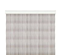 TENDA MOSCHIERA IN PVC PER PORTA INGRESSO FILI BIANCO ESTERNO CM.100X220 TENDINA