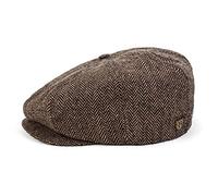 Brixton, Berretto Brood, Marrone (Brown/Khaki Herringbone), S