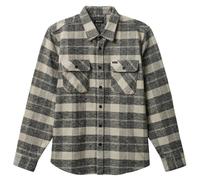 Brixton - Bowery Heavy Weight L/S Flannel - Camicia M grigio