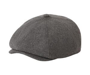 Brixton - Brood Flannel Snap Cap - Cappellino XS grigio
