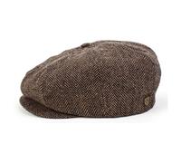 Brixton Cappello Brood Marrone Khaki Herringbone S Marrone