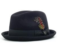 Brixton Cappello Gain Fedora nero XS Nero