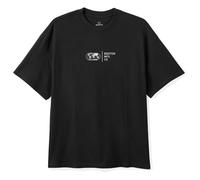 Brixton - Globe HW Relaxed Tee - T-shirt L nero