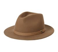 Brixton - Messer Packable Fedora - Cappello L marrone