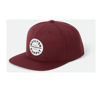 Brixton - Oath III Snapback - Cappellino One Size rosso/bianco