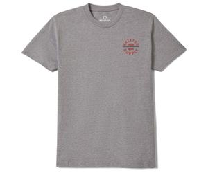 Brixton - Oath V S/S Standard - T-shirt M grigio