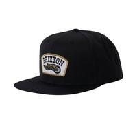 BRIXTON Roller Snapback Unisex Cappello Nero 80% poliacrilico, 20% Cotone