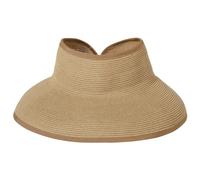 Brixton - Women's Ivy Packable Straw Visor - Cappello One Size beige