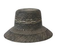 Brixton - Women's Lopez Panama Straw Bucket Hat - Cappello L - 60 cm grigio