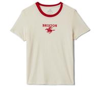 Brixton - Women's Pegasus Slim Crew Tee - T-shirt L beige