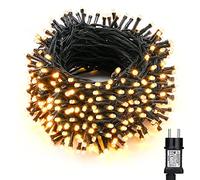 BrizLabs Albero di Natale Catena Luminosa Esterno 30M 300 LED, Natale Catena di Luci Impermeabile Stringa Luci Led 8 Modalità Decorative Luci per Natale Giardino Feste Interno(Bianco Caldo)