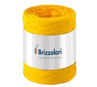 BRIZZOLARI - 01003702 - Nastro Rafia sintetica - giallo 02 - 5mmx200mt - Brizzolari - 88160 - Conf. da 1 Pz. - 01003702