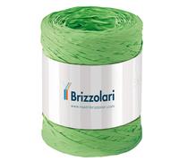 BRIZZOLARI - 01003710 - Nastro Rafia sintetica - verde chiaro 10 - 5mmx200mt - Brizzolari - 88166 - Conf. da 1 Pz. - 01003710