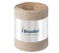 BRIZZOLARI - 01003740 - Nastro Rafia sintetica - naturale 40 - 5mmx200mt - Brizzolari - 88169 - Conf. da 1 Pz. - 01003740