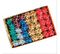 Brizzolari 3100 Stelle Adesive per Pacchi Regalo, 100 Pezzi