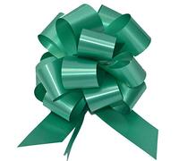 Brizzolari Coccarde Automontanti Autotiranti per Matrimonio, Nastro Decorativo, 30 Pezzi, Diametro 10 cm, Larghezza 3 cm, Lunghezza 115 cm, Confezione Tonalità