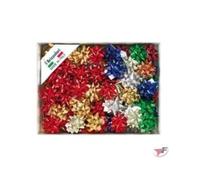 Brizzolari Coccarde Stelle Splendid Assortite Metallizzato 10 mm 100 pezzi