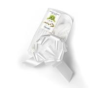 Brizzolari Conf. 50 Fiocchi Rapidi Nastri, Bianco, 50 mm, Matrimonio Sposi Cerimonia