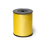 Brizzolari- Rotolo Nastrino Palloncini Pacchi Regalo, Colore Giallo, 6800E 2