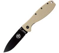 BRK-Esee Zancudo Framelock Tan/Blk D2 BRKR2DTB