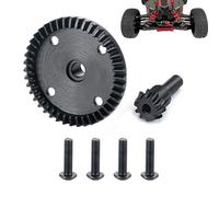 BRKRC Ingranaggi differenziali in acciaio al carbonio 43T 10T Gearbox Set per Arrma 1/8 Kraton/Notorious/Outcast/Talion 6S BLX/Typhon6S TLR 1/7 Fireteam/Mojave 6S BLX 4WD