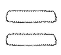 Brlyeeanze Catena per motosega da 45,7 cm (passo 3/8" LP calibro .50" 62 maglie), adatta per Oregon, Husqvarna 136, 137, 142, 240, KAKEI, Poulan, Craftsman, Echo e altri (2 pezzi)
