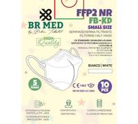 BRMed 1Conf. da 10pz Mascherina FORMATO PIU' PICCOLO Protettiva FFP2 Small Size