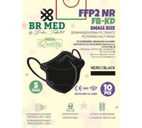 BRMed 1Conf. da 10pz Mascherina FORMATO PIU' PICCOLO Protettiva FFP2 Small Size