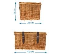 Brn Cesto Mini Natural Lid Brown