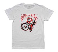 Brn Maglietta A Maniche Corte To Ride Lion White