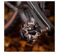 Brn Pedali Pro Titanium Black / Silver